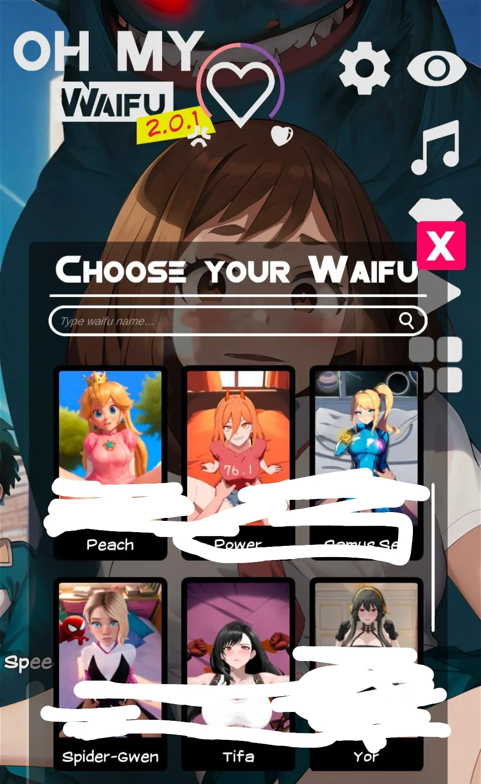 OH MY WAIFU screenshot 1